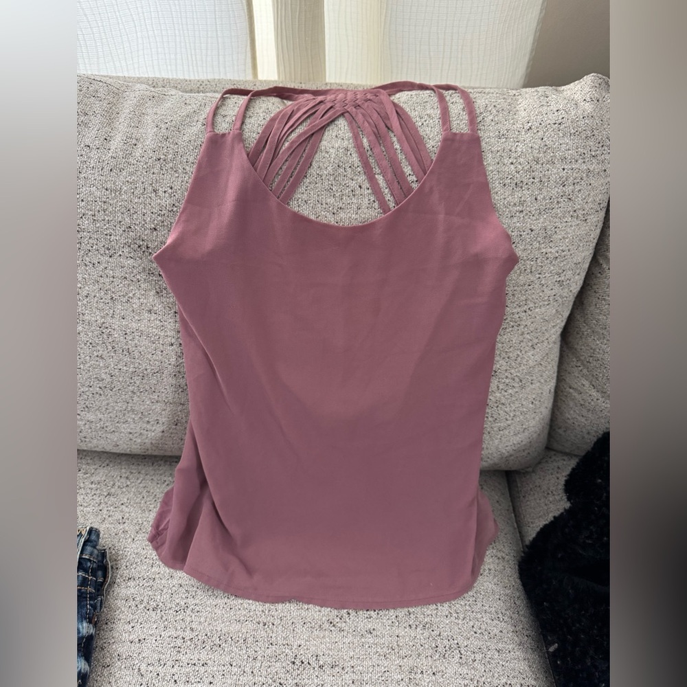 BKE red low back tank